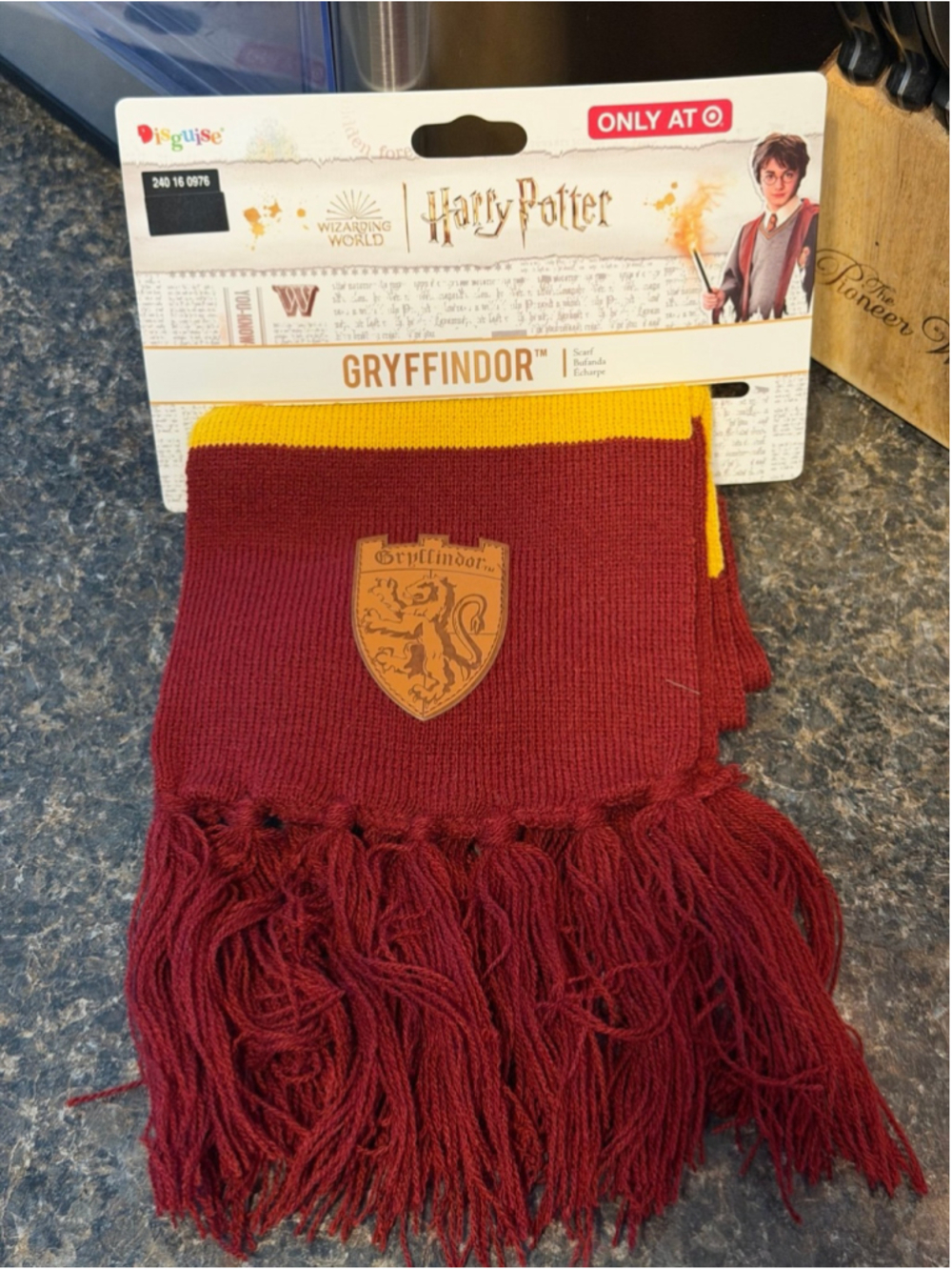 New Disguise Harry Potter Gryffindor House Scarf